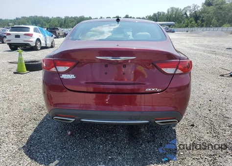 2015 Chrysler 200 C z USA, uszkodzony, nr VIN 1C3CCCCG6FN728016